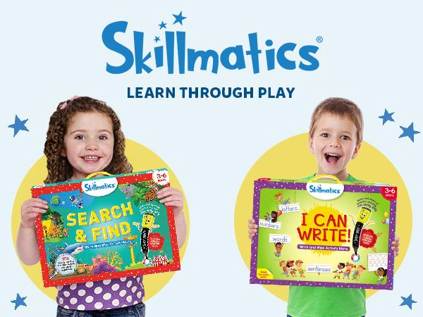 Skillmatics Search and Find Educational Game - Reusable Preschool Learning Activities, Perfect for Toddlers & Kids Who Love Toys, Art & Crafts, Gifts for Boys & Girls Ages 3 to 6 Skillmatics Search and Find Educational Game - Reusable Preschool Learning Activities, Perfect for Toddlers & Kids Who Love Toys, Art & Crafts, Gifts for Boys & Girls Ages 3 to 6