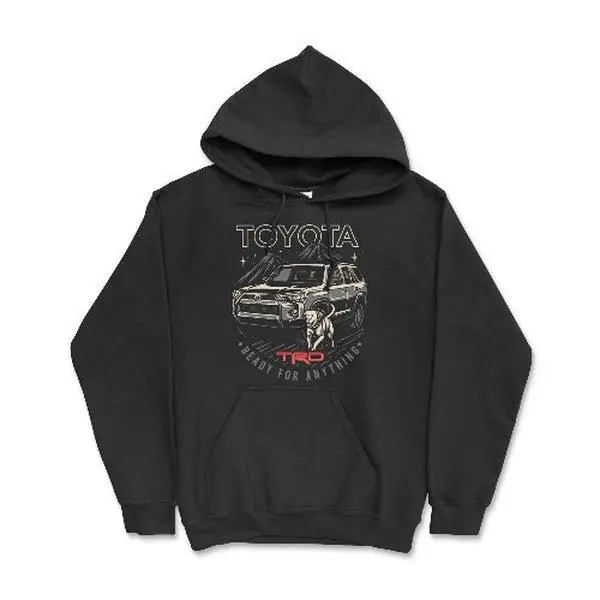Toyota 4Runner TRD Dog Lover Hoodie-Official Toyota Merch Casual Men's and Women's Sweatshirt, Tops, Jersey, Fabric