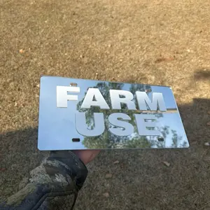 FARM USE Front Plate | Universal 12x6 FARM USE Front Plate | Universal 12x6