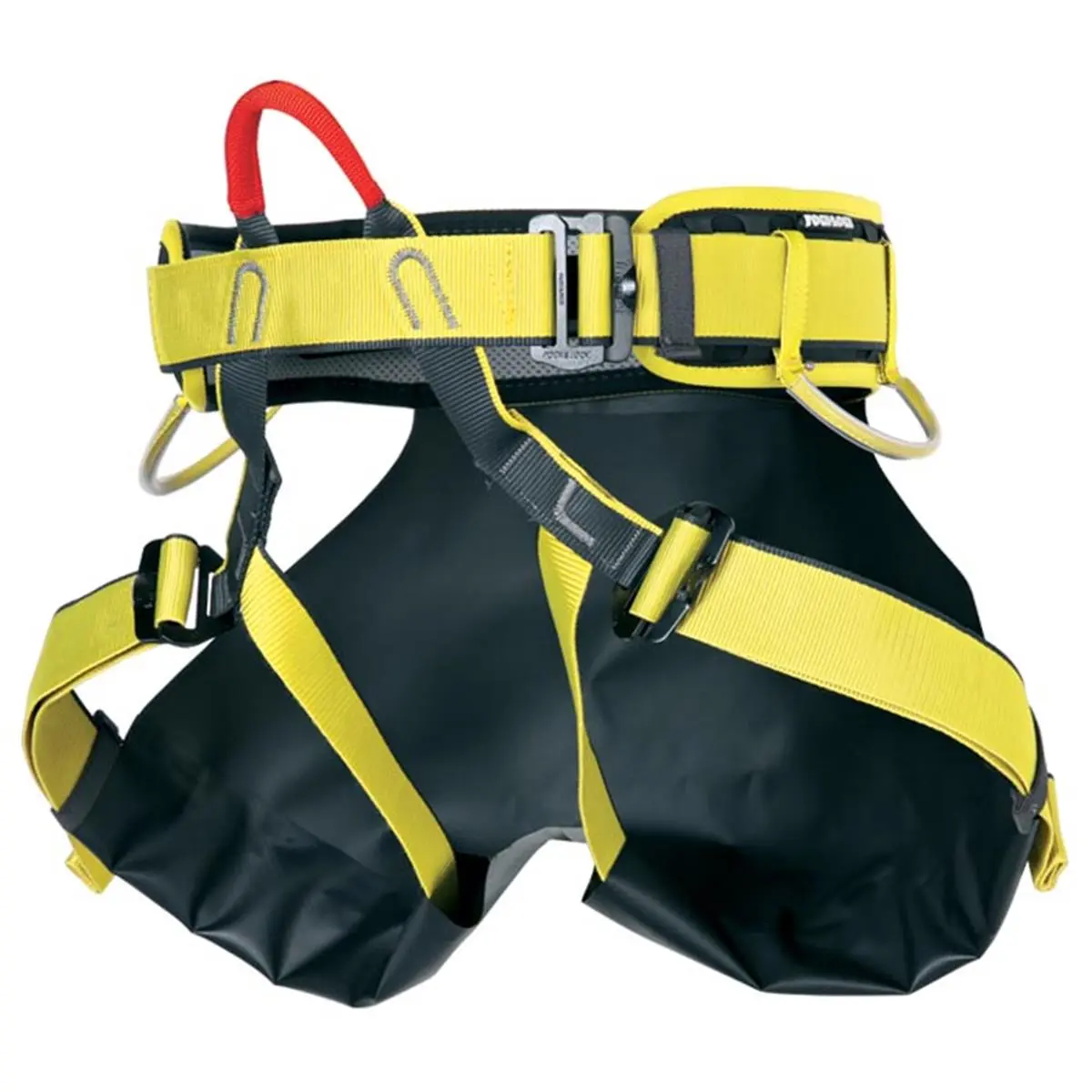 SINGING ROCK Top Canyon Canyoneering Harness, Ergonomic Padded Design with Removable Seat, 3 Buckles, 2 Gear Loops, 575g, Medium/Large, CE & UIAA Certified, Unisex, Lightweight, Rock Climbing, Padded Waist, 575 Grams