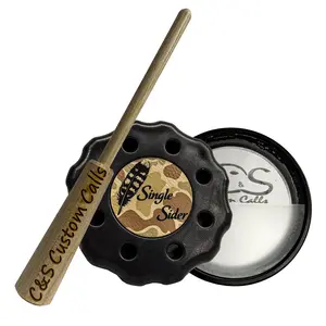 The Single Sider Turkey Pot Call. Easy, Loud, and Crisp Hen Turkey Sounds