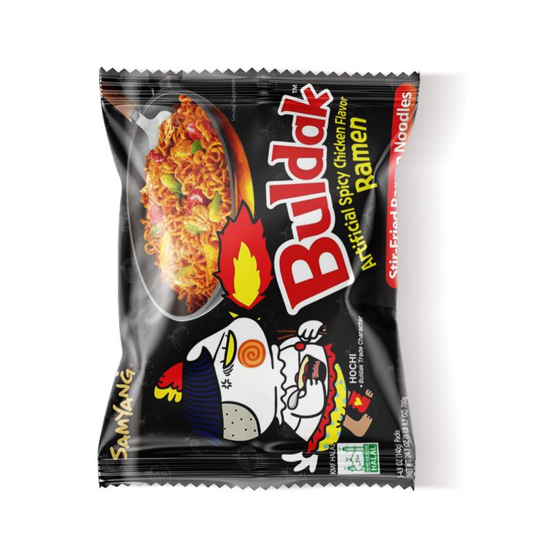 SAMYANG Buldak Spicy Chicken Ramen 12 Packs 11 Flavors Korean Imported Cheese Spicy Fire Chicken Noodles Delicious Instant Food