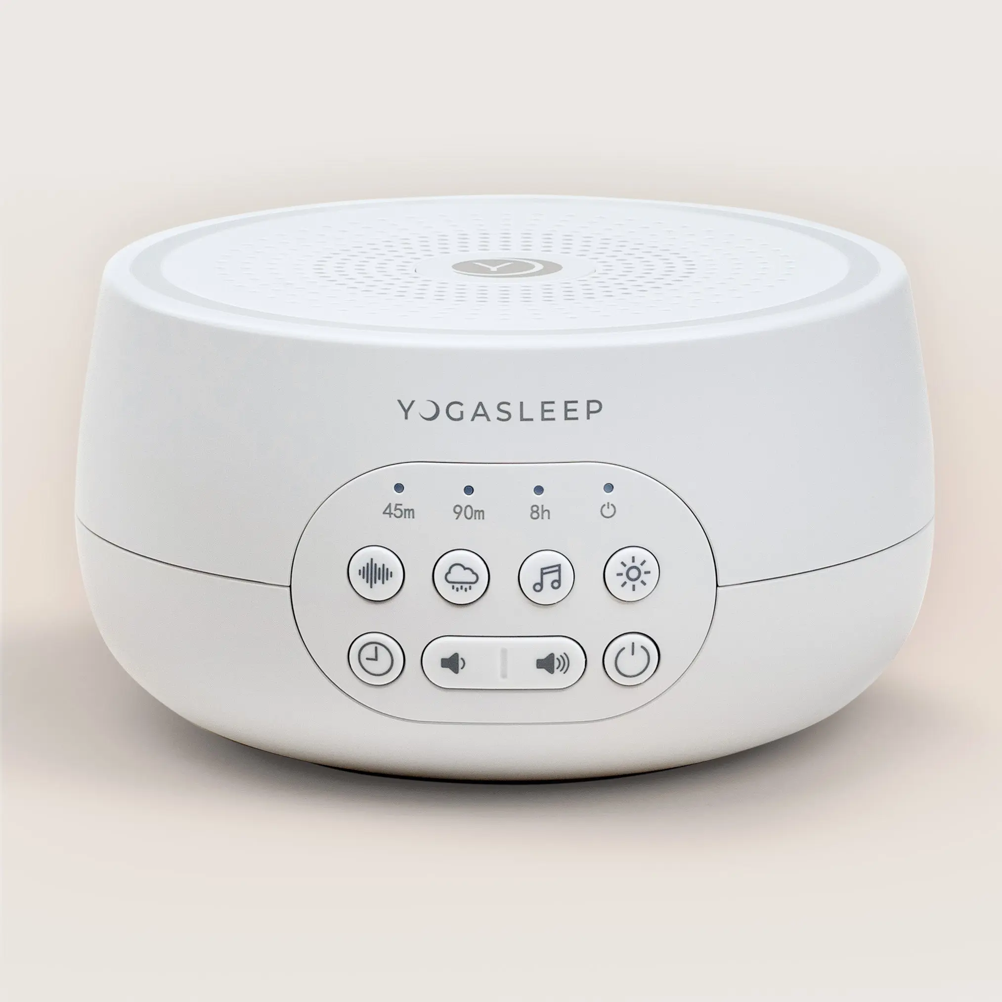 Yogasleep Dreamcenter Portable Plastic Tabletop White Noise Audio Machine - 26 Soothing Sounds, Nature Songs, Color Changing Night Light, Sleep Timer, Noise Canceling, Headphone Jack, USB Port - for Office Privacy & Deeper Sleep