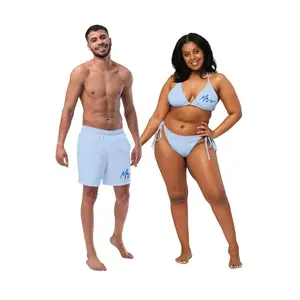 Matching Couple Swimwear Set Ideal for Honeymoon Vacation