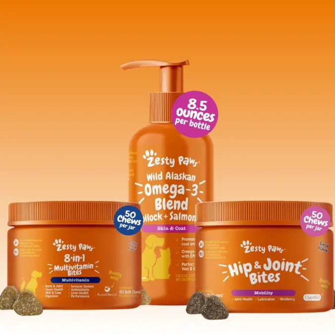 TikTok Exclusive Bundle Ultimate Daily Health- Hip & Joint + 8-in-1 Multivitamin + Salmon Oil Bundle TikTok Exclusive Bundle Ultimate Daily Health- Hip & Joint + 8-in-1 Multivitamin + Salmon Oil Bundle