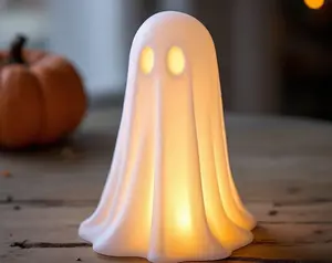 Tealight Ghost - set of 2 - Spooky Halloween Decor