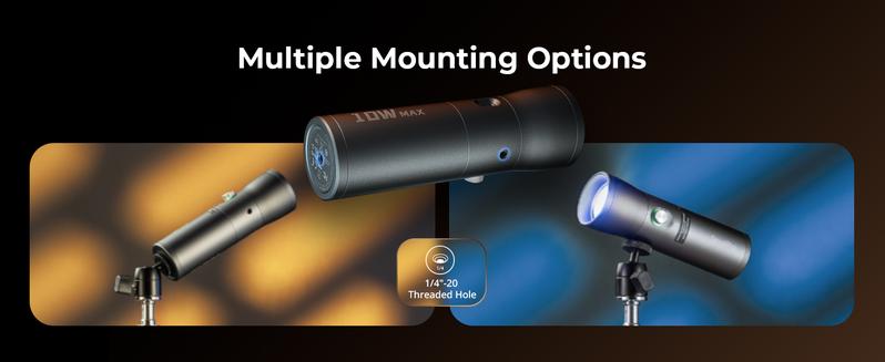 SmallRig RF 10C Portable Focusable LED Video Light 4634 RGB 7500mAh Battery 4 Color Filters for Photography Content Creation Holiday gift