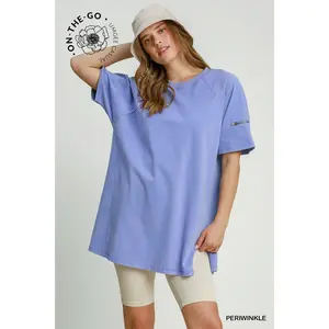 Athleisure Oversized Raglan Top