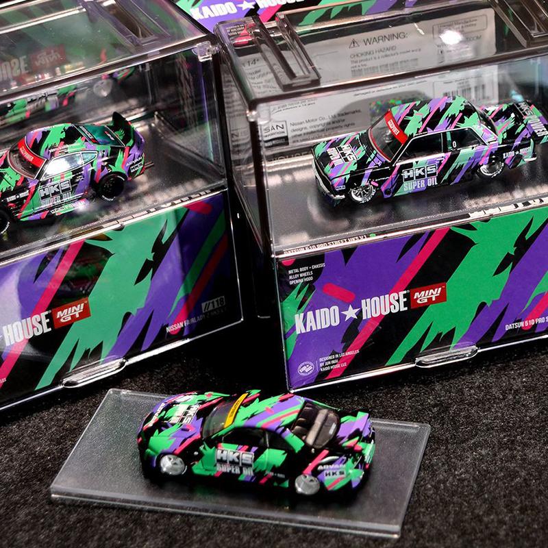 〔CC55〕1Set Double Layer Small Scale Car Model Display Box Transparent Dustproof Storage Box Large Capacity Desktop Organizer Box