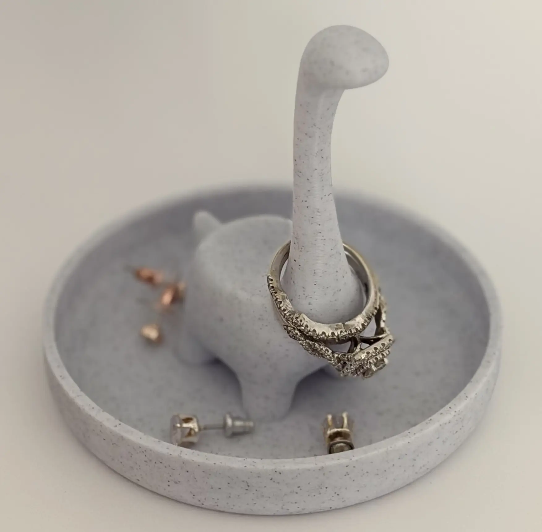 Dinosaur Ring & Jewelry Holder Tray