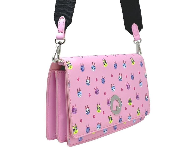 Animal Crossing Nintendo Switch & Switch Lite Sling Bag - Cat's Meow Pink