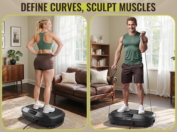 【FLYBIRD & FEIERDUN】Vibration Plate Exercise Machine, 330/340 lbs Capacity Lymphatic Drainage Machine with LED Touch Screen & Remote Control, Full Body Workout for Home Gym, with 2 Resistance Bands #TikTokShopHolidayHaul #SpringStatements 【FLYBIRD & FEIERDUN】Vibration Plate Exercise Machine, 330/340 lbs Capacity Lymphatic Drainage Machine with LED Touch Screen & Remote Control, Full Body Workout for Home Gym, with 2 Resistance Bands #TikTokShopHolidayHaul #SpringStatements
