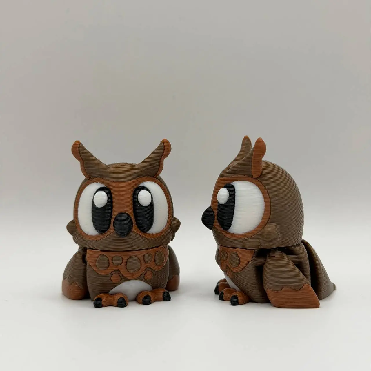 3D Printed Articulated Owl