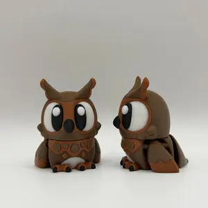 3D Printed Articulated Owl