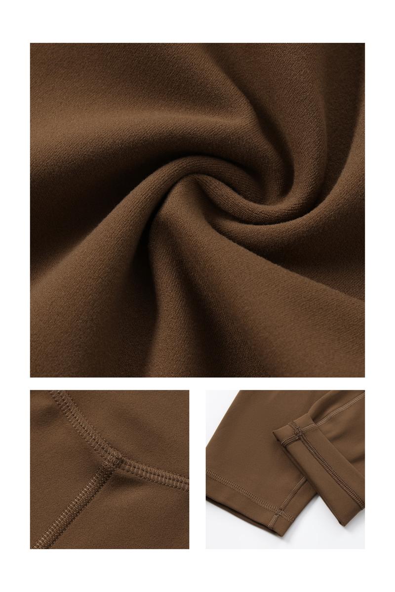 Colorfulkoala Dreamlux No Front Seam Leggings for Women, High Waisted Buttery Soft Yoga Pants 25/28" Inseam