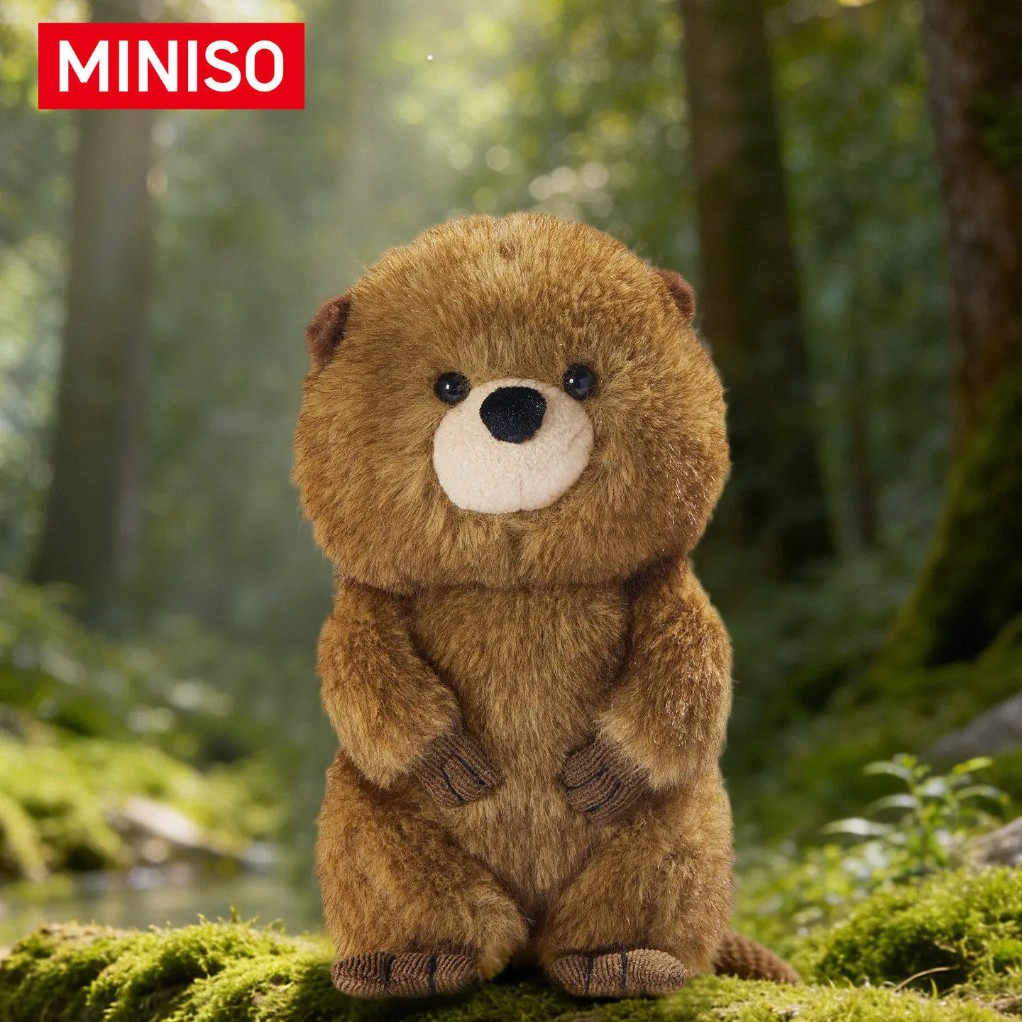 MINISO River Otter Transformation Plan Doll - Holiday Surprise Plush Toy, Cuddly Doll Gift, Soft Squishy Companion, Boxed Collectible Toy, Cute Stuffed Figure, Birthday Gift for Friends, Cute Stuffies, Kawaii Stuffed Animals, Back To School, Soft Furry Co