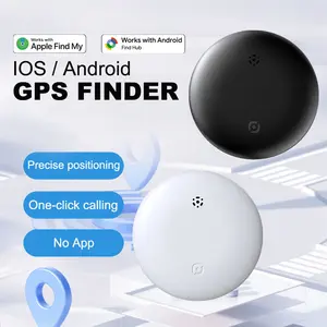 2026 Upgraded GPS Tracker For Dual-system version Compatible Android Google /iPhone “Apple Find My”GPS Tracker Device, IP66 Waterproof, Global GPS Item finder Locator for iPad iPhone Android Smartphone Keys/Wallet/Luggage/Car/Children IOS Google Locator