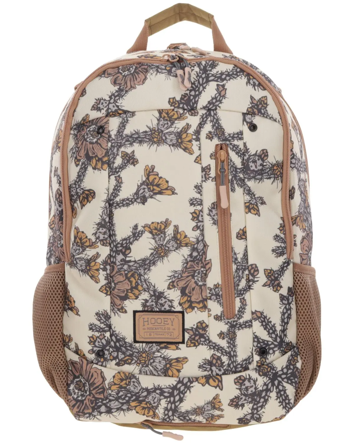 Hooey Unisex Rockstar Floral Print Backpack - Bp2602tnfl