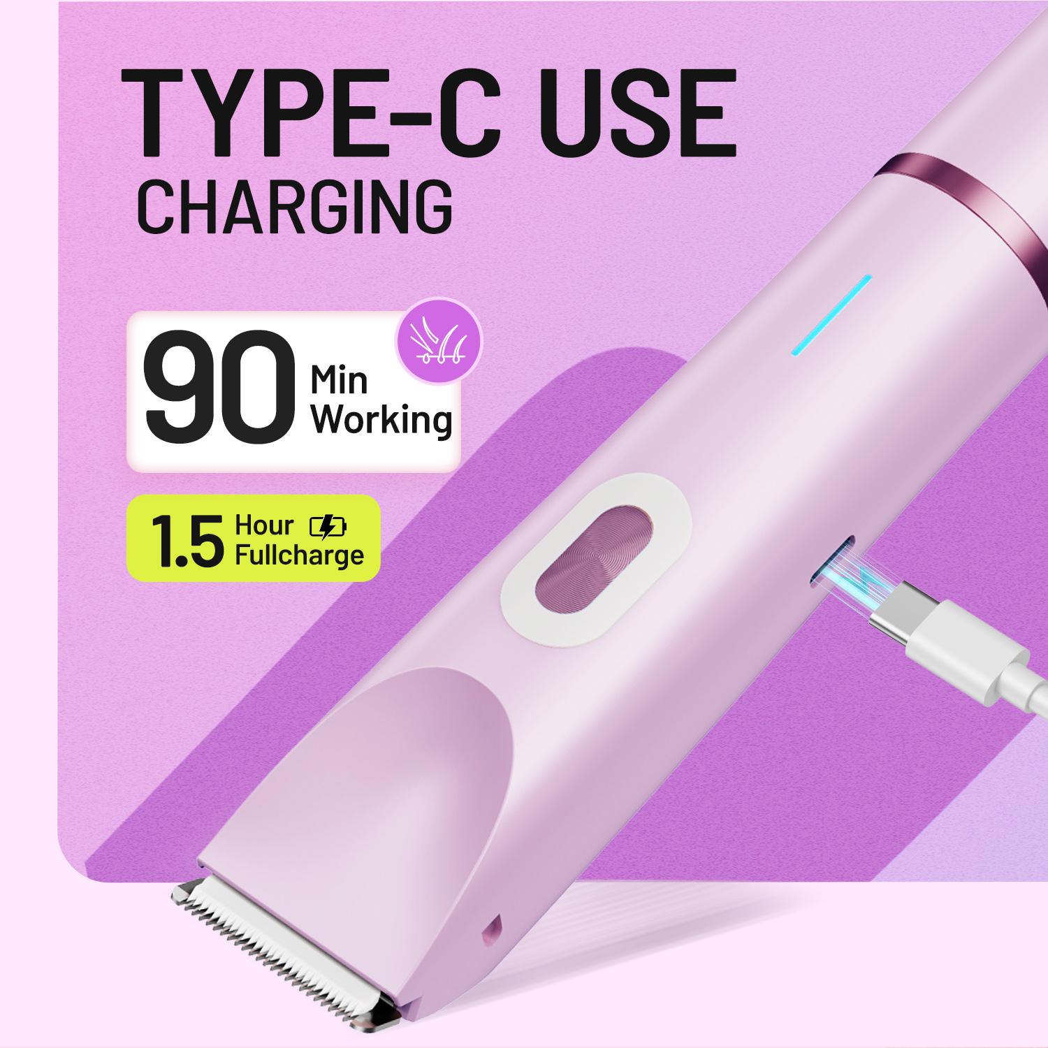 Flawless Glide Bikini Trimmer Painless Electric Shaver for Silky Smooth Skin IPX7 Waterproof USB Rechargeable Dual Action Smoothing Wet Dry Freedom Handle Adjustable Must-have Gift Flawless Glide Bikini Trimmer Painless Electric Shaver for Silky Smooth Skin IPX7 Waterproof USB Rechargeable Dual Action Smoothing Wet Dry Freedom Handle Adjustable Must-have Gift