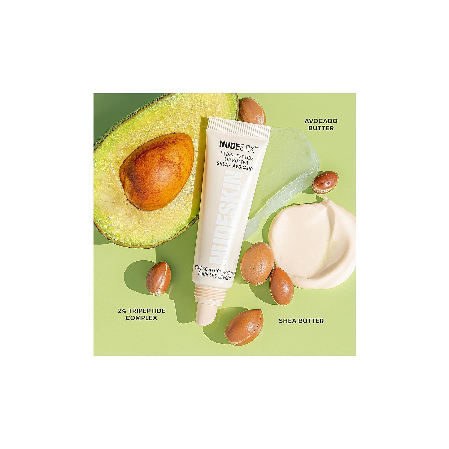 NUDESTIX Hydra-Peptide Lip Butter in Dolce Nude