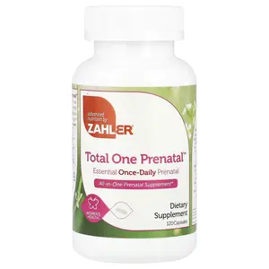 Zahler Total One Prenatal™, Essential Once-Daily Prenatal, 120 Capsules