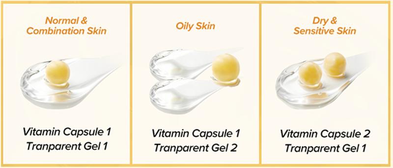 [medicube] Deep Vita C Capsule Cream | Golden Boba Cream | Vitamin Capsule | Uneven Skin Tone | Glowy Skin | Customizable Skincare