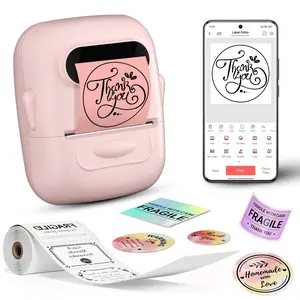 Marklife Label Maker, thermal printers, portable mini Bluetooth wireless printers. Capable of printing thank-you cards, gift labels and product labels food stickers . Suitable for schools, offices and home storage, multiple template,  Black Friday
