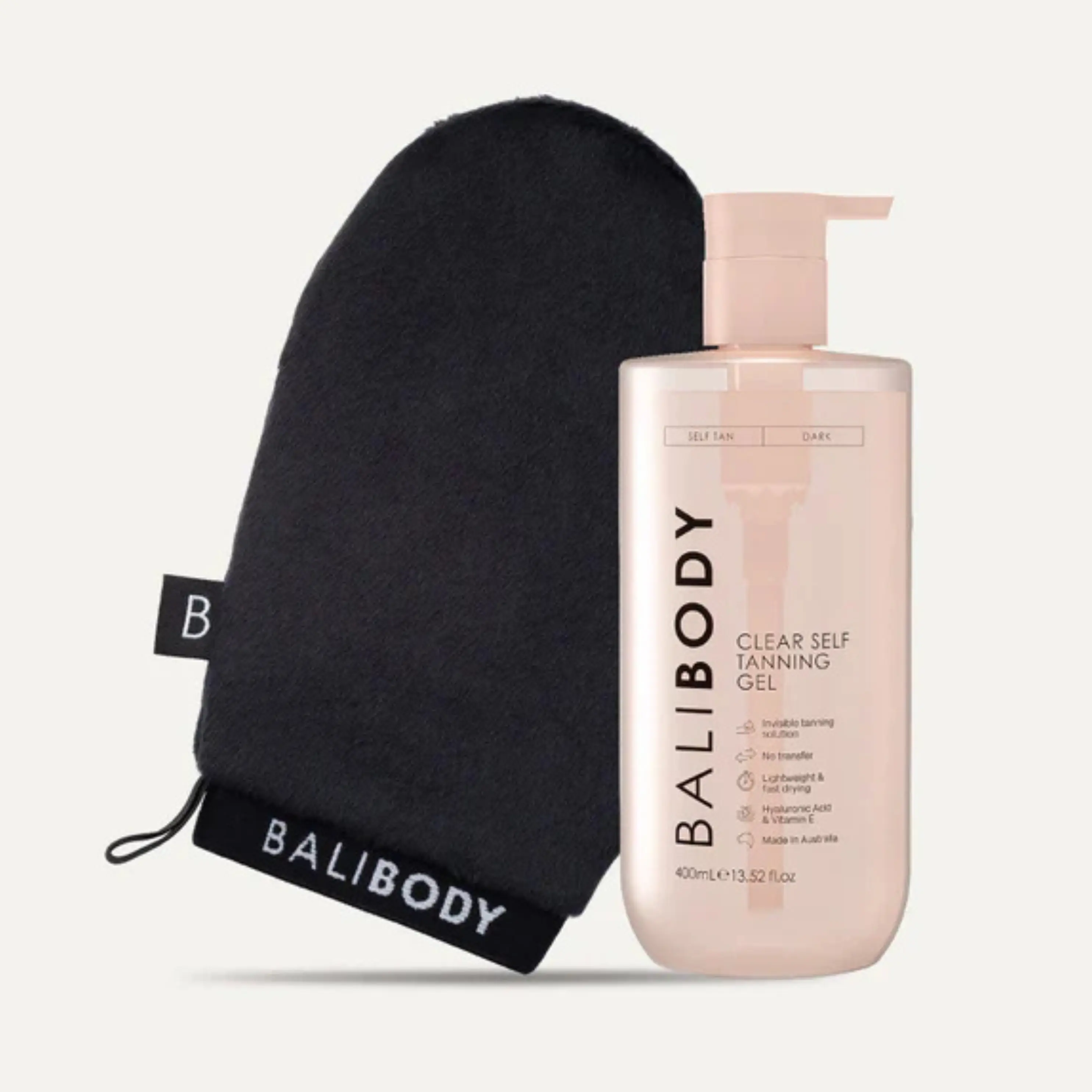 Clear Self Tanning Gel + Mitt Bundle