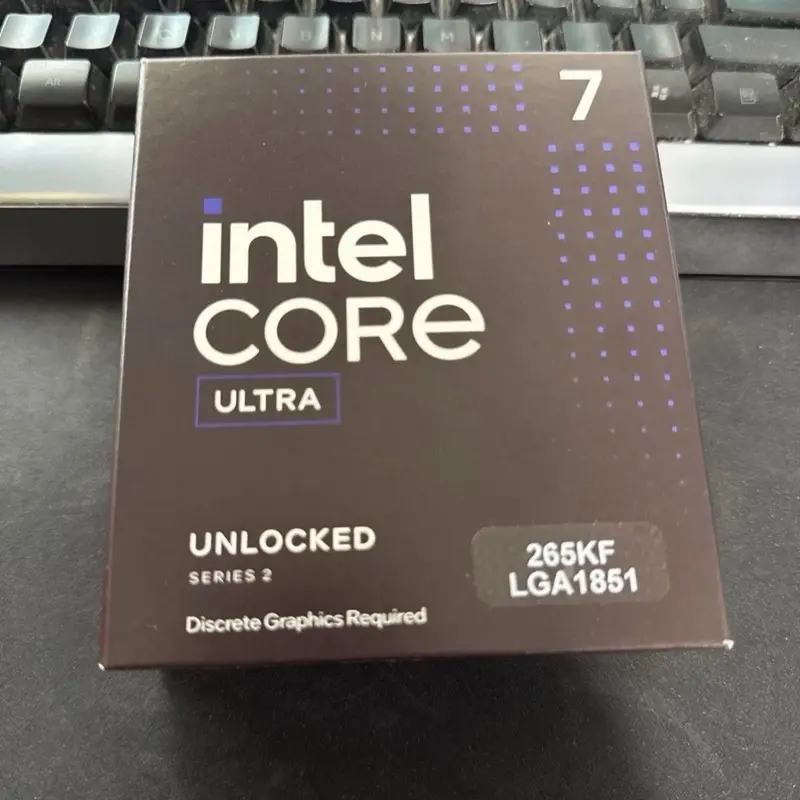 Intel Core Ultra 7 265KF High-Performance Processor - Office Equipment Component with Desktop & Laptop Compatibility, for PC/Laptop Systems