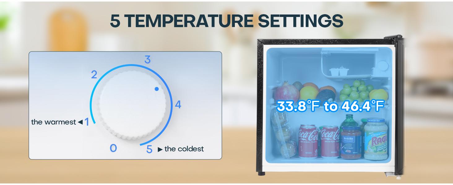 Upstreman mini fridges 1.7 Cu.ft with Freezer FR17 Adjustable Thermostat Energy Saving Low Noise Single Door Compact Refrigerator for Dorm Office Can Bedroom black fridge  brands Small pantry drink fridge skincare fridge skincare fridge