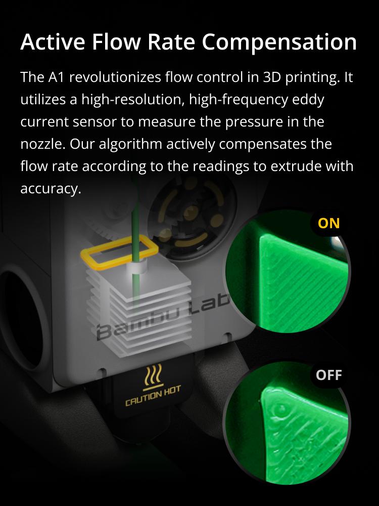 Bambu Lab A1 3D Printer, Bambu Lab A1 Combo 3D Printer, Multi-Color Printing, Active Flow Rate Compensation, Active Motor Noise Cancelling, Full-auto Calibration, Clip Quick Swap Nozzle, 256*256*256 mm Build Volume