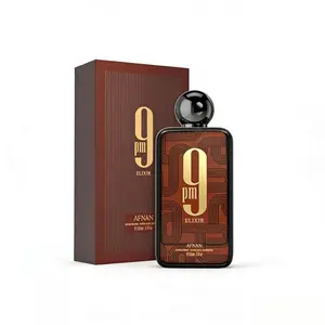 Afnan 9 PM Unisex Extrait de Parfum, 3.4 Fl. Oz - Versatile Day & Night Fragrance for Men & Women, Sophisticated Scent for Any Occasion