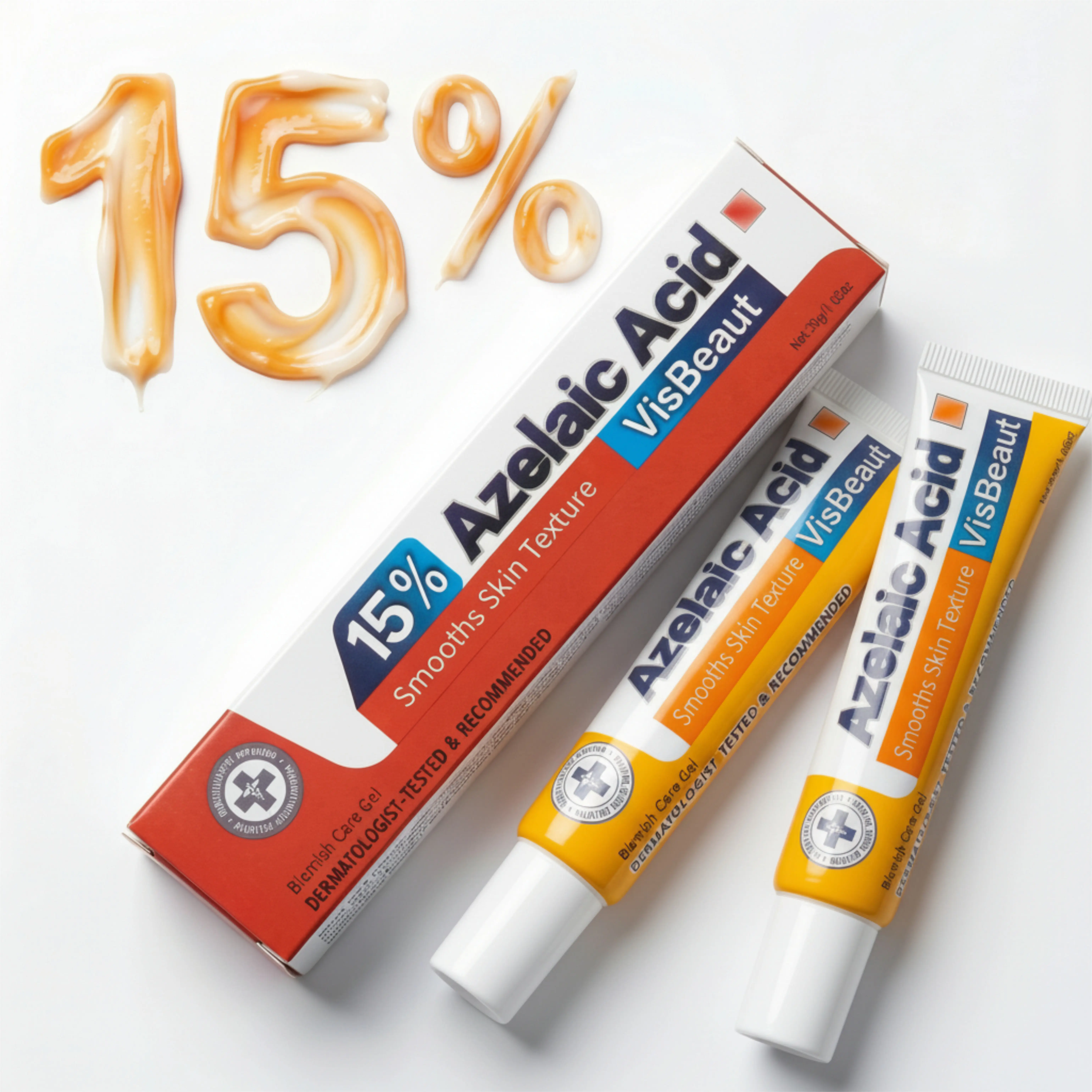Azelaic Acid 15% Face Serum | Soothe Acne Redness Unclog Pores & Clear Blackheads powder water