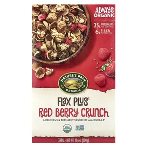 Nature's Path Organic Flax Plus® Cereal,  Red Berry Crunch, 10.6 oz (300 g)