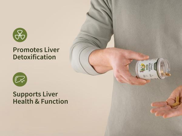 Snap Supplements - Liver Health Support Supplement - Natural Liver Cleanse Detox and Repair - With 14+ Plants & Vitamins - 3rd party tested