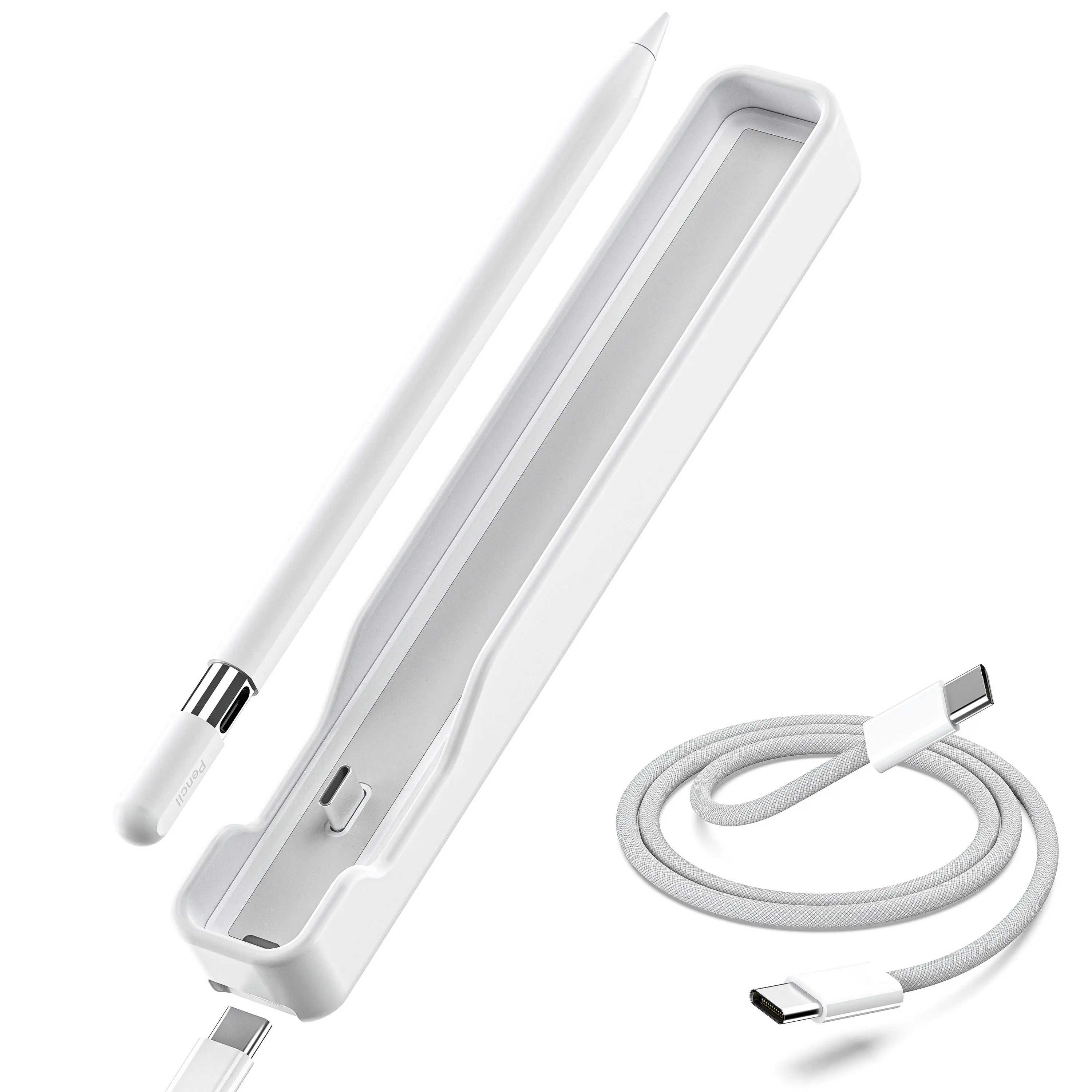 USB-C Charging Dock for Apple Pencil 3 (USB-C) & 2&1 Smartphone Cellphone Optimized Power Management