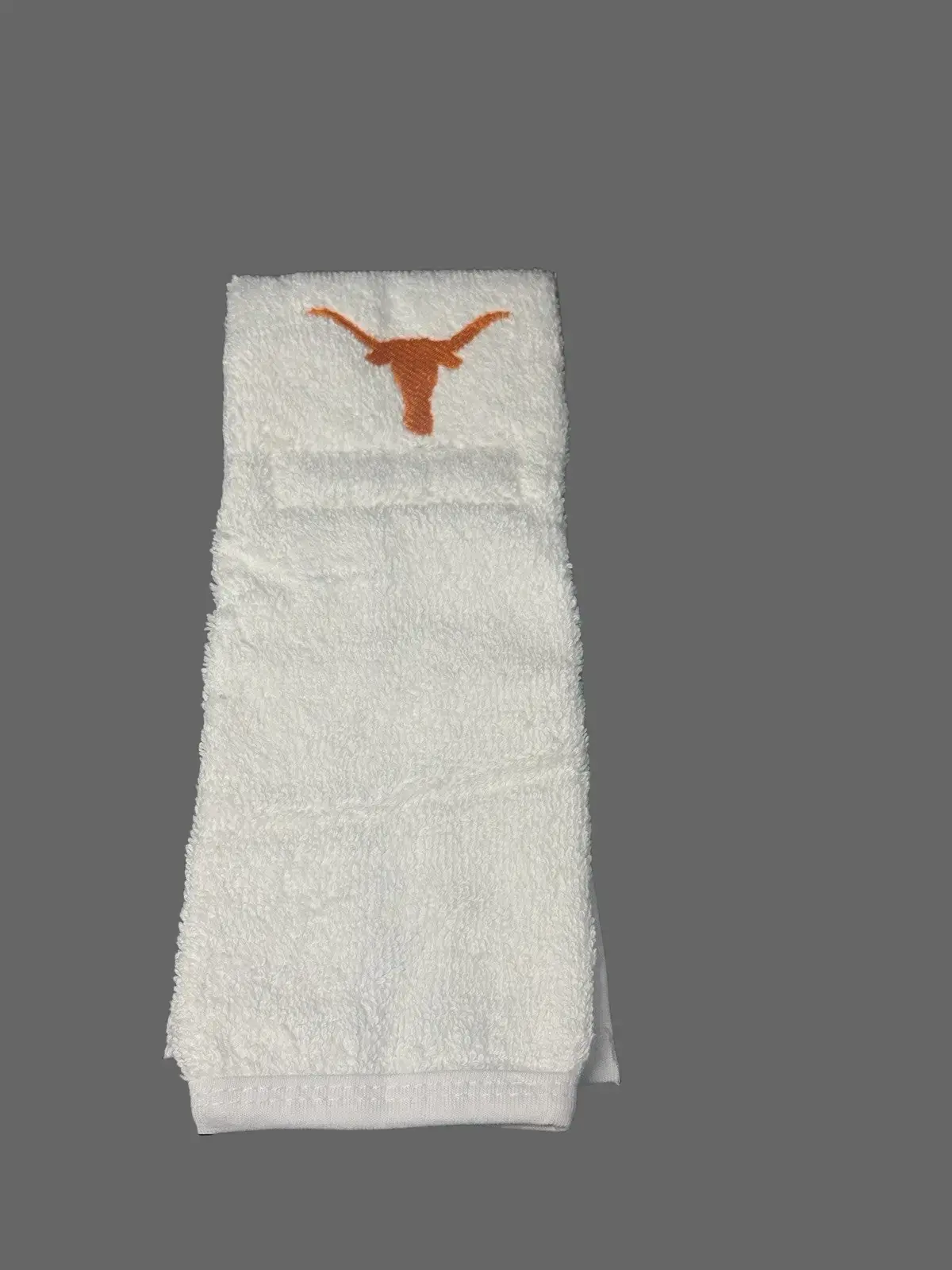 Texas Longhorns College Football QB Game Towel White Cotton New