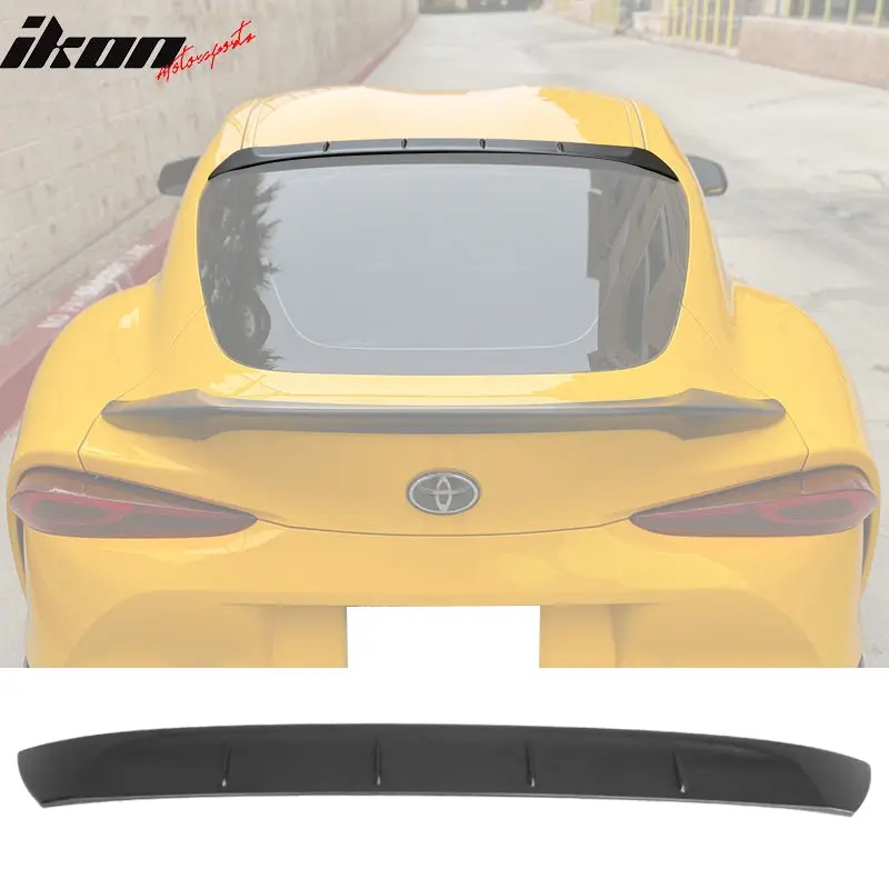 Rear Roof Spoiler Wing for Toyota Supra GR MK5 2020-2026 Matte Black ABS