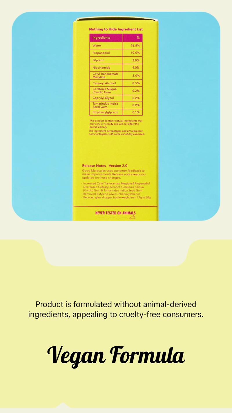 Good Molecules Discoloration Correcting Serum