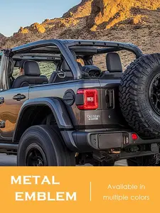 Old Man Edition 3D Metal Badge Emblems Car Truck Decals for Fender Tailgate & Bumper Heavy Duty Automotive Stickers Nameplate for SUV Jeep Chrome Finish UV Resistant， automobile   Decals