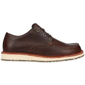 Georgia Boot Mens Small Batch Lace Up Casual Shoes - Brown