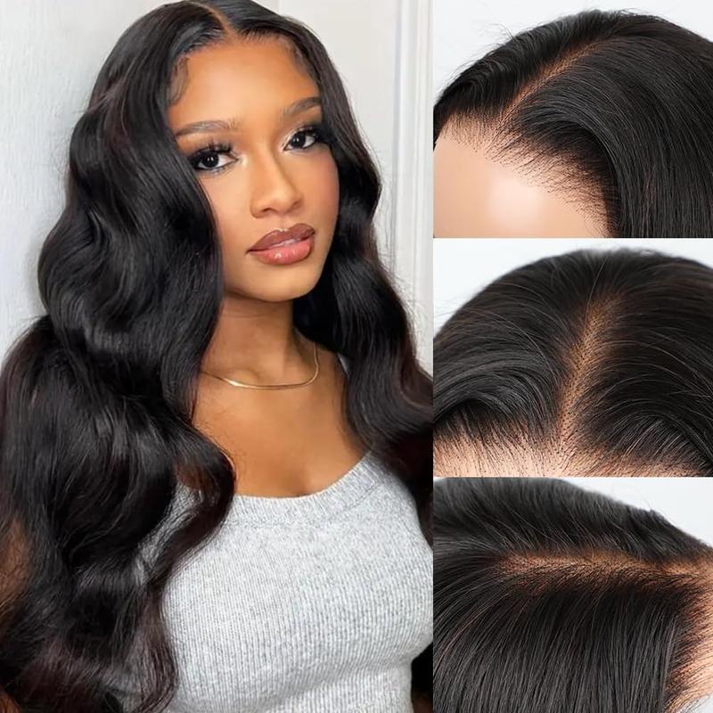 Body Wave Glueless 6x4 7x5 9x6 Pre-cut Lace Closure Wig Glueless Transparent Human Hair Lace Frontal Wig