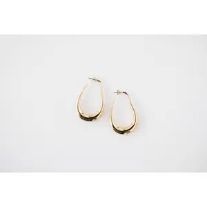 Large Gold Hoop Earrings