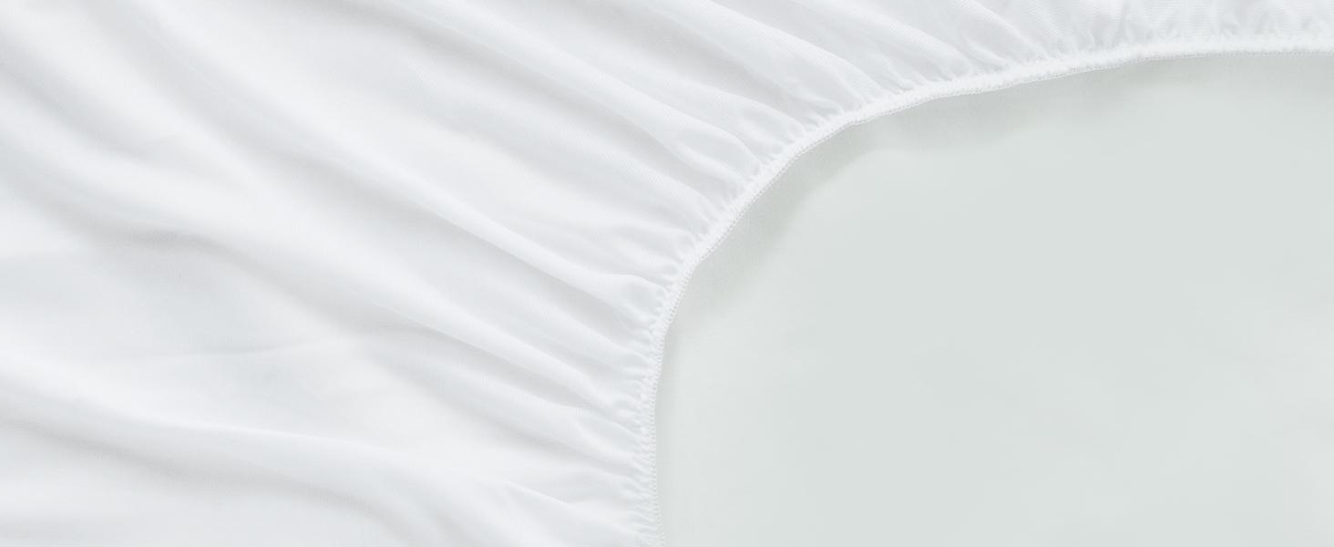 Shilucheng Waterproof Mattress Pad Luxury Soft Mattress Protector Breathable Hypoallergenic Noiseless Cover with Deep Pockets Fits 6-18 Inch Washable protector  de  colchon  impermeable