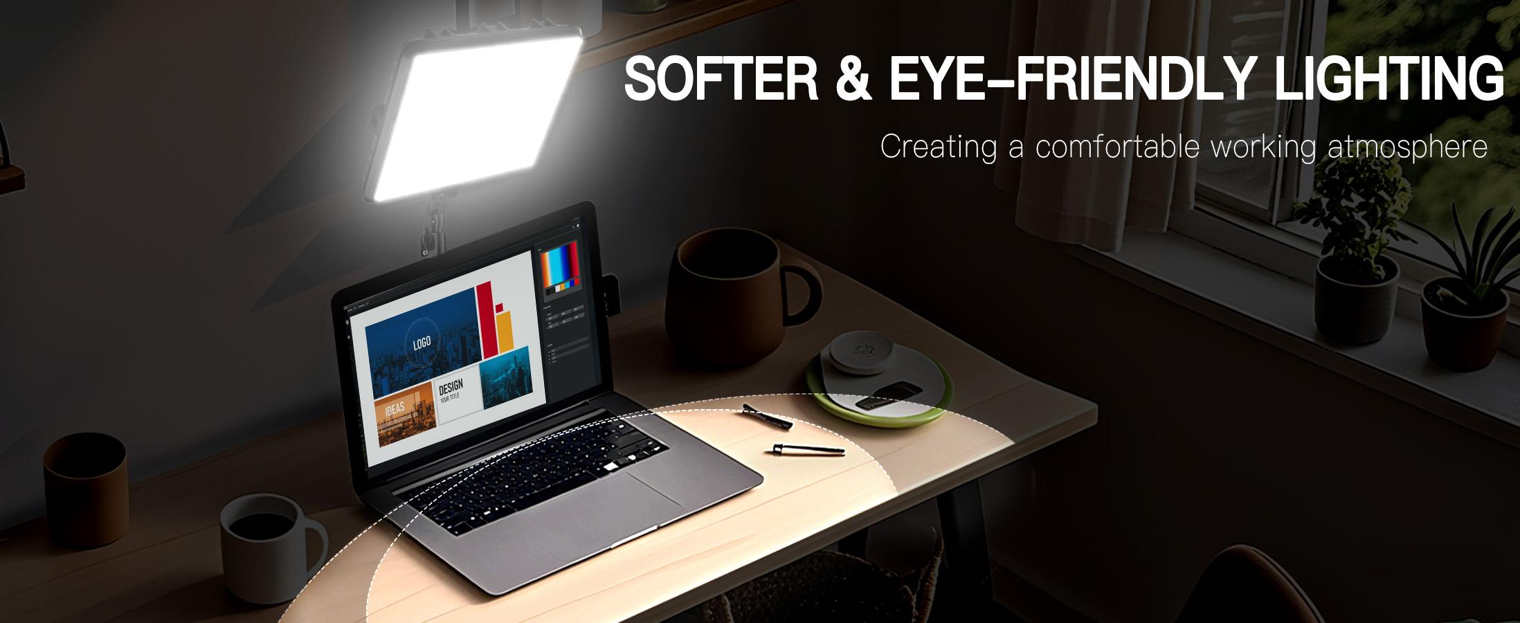 NiceVeedi Studio Light 2-Pack LED Video Light Kit with Tripod Stand & Phone Holder, 2800-6500K Dimmable, 73" Stream Light for Video Recording NiceVeedi Studio Light 2-Pack LED Video Light Kit with Tripod Stand & Phone Holder, 2800-6500K Dimmable, 73" Stream Light for Video Recording