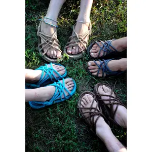 Utopian Rope Sandals - Stylish Footwear with  Rope Design for Versatile Wear