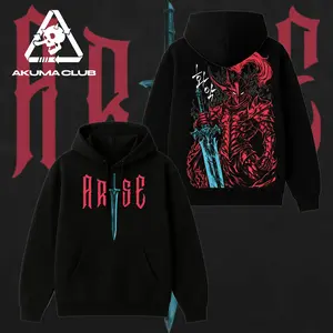 Igris Vintage Washed Oversized T-Shirt & Hoodie – Solo Leveling, Shadow Knight Commander Anime Graphic, Absolute Loyalty And Silent Blade Theme, Heavyweight Cotton Streetwear Unisex