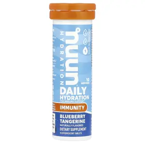 Nuun Hydration, Immunity, Blueberry Tangerine, 10 Effervescent Tablets