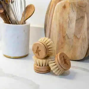 Bamboo Dish Brush Replacement Heads