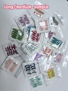 Jojo(2083)gc.20 pairs handmade press on nails mystery box